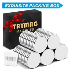 50 Strong Neodymium Magnets 15mmX 2mm Round Disc Fridge Scientific Rare Earth