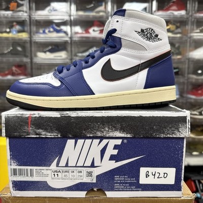 Size 11 Air Jordan 1 Retro OG High Rare Air Deep Royal Blue 