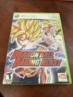 Dragon Ball Raging Blast (Microsoft Xbox 360, 2009) Complete CIB Tested Working