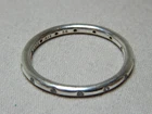 Vintage Pandora S925 Ale Sterling Silver CZ Set Ring      4178