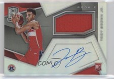 2018-19 Panini Spectra Rookie Jersey Auto 181/299 Troy Brown Jr #114 Auto 00a6