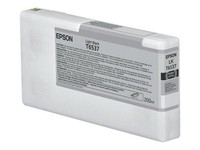 Epson Original Ultrachrome Druckerpatrone Schwarz Hell 200Ml (C13T653700)