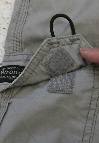 NWOT Wrangler Outdoor Performance Utility Mens Cargo Shorts 38x10 Gray Hiking - Picture 8 of 19
