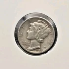 1942-D Mercury Dime 90% Silver US Mint Denver