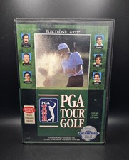 PGA Tour Golf (Sega Genesis, 1991) Complete in Box - EA's ORIGINAL Golf Game