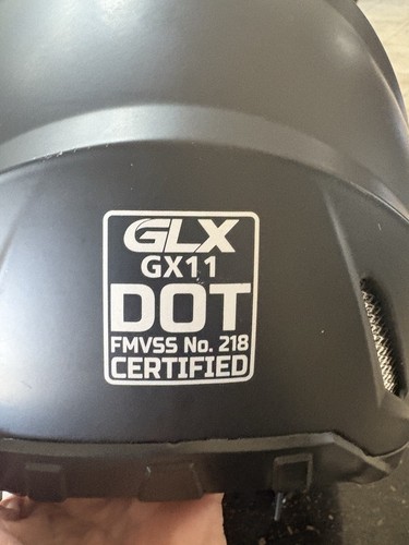 GLX GX11 Motorcycle Helmet - Large - Picture 4 of 6