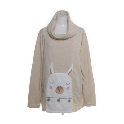 Max Blue, Strickpullover, Größe: 46/48, Beige, Baumwolle/Polyester, Print #P9G