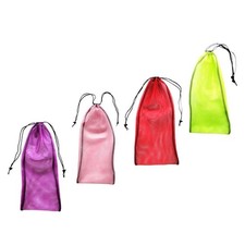 19  '  ' X 9  '  ' Durable Drawstring Mesh Bag Storage