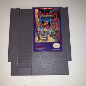 Chip 'n Dale Rescue Rangers para Nintendo NES Juego Caja Funda Espuma de Poliestireno