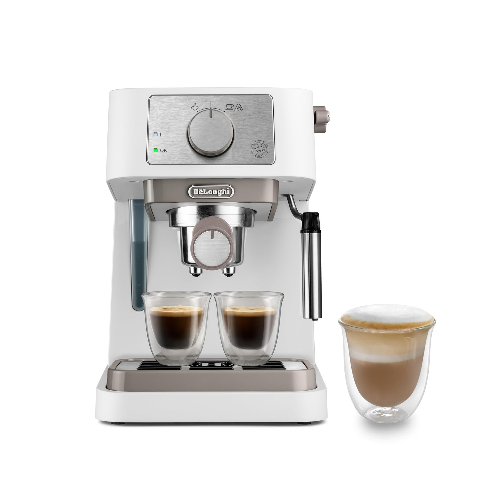 De'Longhi Macchina da caffè manuale Stilosa EC260 W pressione 15 bar sistema foto 6
