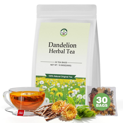 Dandelion Herbal Tea, Liver Detox Tea, Dandelion Tea, Liver Kidney Cleanse & De