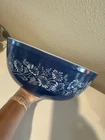 Vintage Pyrex #404 Colonial Mist Blue Mixing Bowl 4 QT