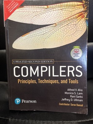 New: Compilers:Principles Techniques & Tool by Aho Upadated 2nd ed 9789357054119