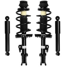 Front Struts Assembly Rear Shocks Absorbers 172969 172968 554387, 4 Pack