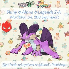 6IV Shiny Swampert Pokemon Legends ZA (Legends Z-A)