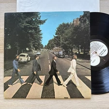 The Beatles Abbey Road 1969 US Pressing Original Apple W/Sleeve! 🍏 Nice Copy!