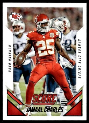 2015 Score Jamaal Charles Kansas City Chiefs #211