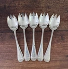 Set of 5 Sterling Silver Ice Cream Forks by Rogers Lunt & Bowlen