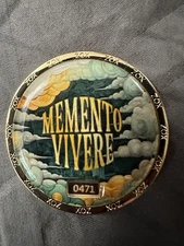 ZOX “MEMENTO VIVERE  #471” COIN UNREDEEMED