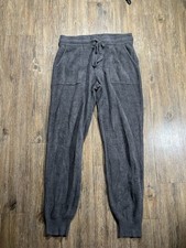 Barefoot Dreams Cozychic Ultra Lite Joggers M Gray Lounge Pants BDWCU20835