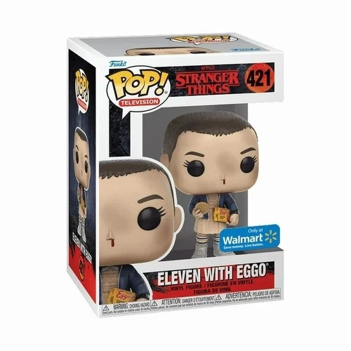 FUNKO POP TV STRANGER THINGS ELEVEN WITH EGGOS - BLOODY NOSE #421 - FM220510