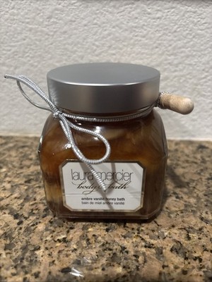 Laura Mercier AMBRE VANILLE HONEY BATH Souffle Body Cream 6 oz/150mL New RARE