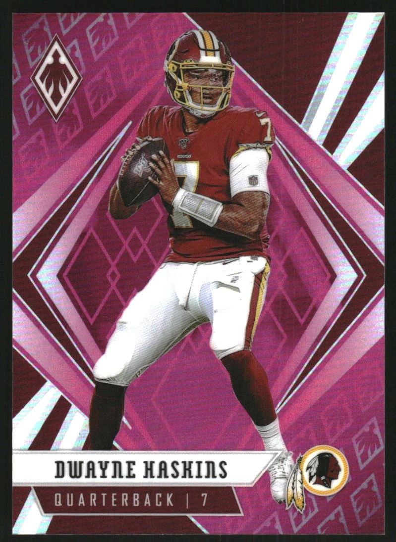 Dwayne Haskins trading card