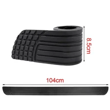 Rear Trunk Guard Strip Car Rear Bumper Trim  Anti-Kicked Scratch Protector Strip