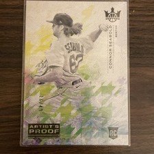 2022 Panini Diamond Kings - Rookies III Connor Seabold #168 Artist Proof Gold...