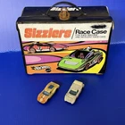 Vintage Hot Wheels Sizzlers Juice Machine With Case & 2 Cars