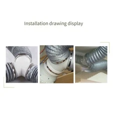 Improved Air Circulation and Extraction with Ducting Splitter Connector