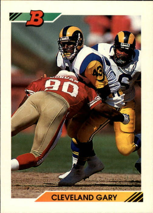 1992 Bowman Football "Main Set" Cards #401 to #573 Rookies and Veterans