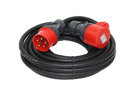 CEE Starkstromkabel 32A H07RN-F 5x4mm² Verlängerungskabel 2-50 Meter - Bild 12 von 25