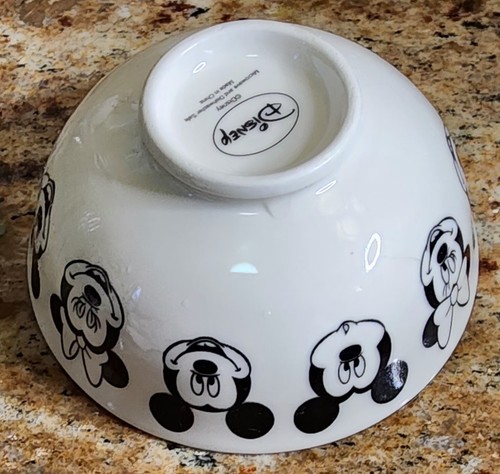 3 Disney Topolino Minnie Tidbit Ciotola Standard Disney World Store Face - Foto 6 di 7