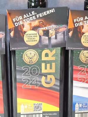Jägermeister Flasche Sonderedition Sammler GER FUSSBALL EM 2024 0,7l  NEU