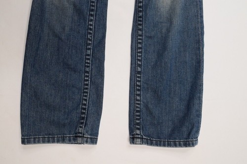 Robin's Jeans Dark Blue Full Flap Clear Crystal Embellished Jeans D2161 Girls 8 - Picture 3 of 8