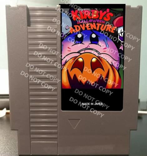 Kirby's Halloween Adventure - English USA plays on the NES Nintendo