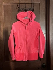 Active Life S womens full zip jacket Pink long sleeve soft shell fitted