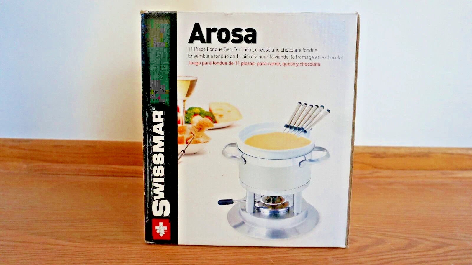 SWISSMAR AROSA 11PIECE FONDUE SET NEW