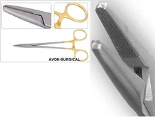 1 Premium German TC Mayo Hegar Needle Holder 5"  with Tungeston Carbide Inserts