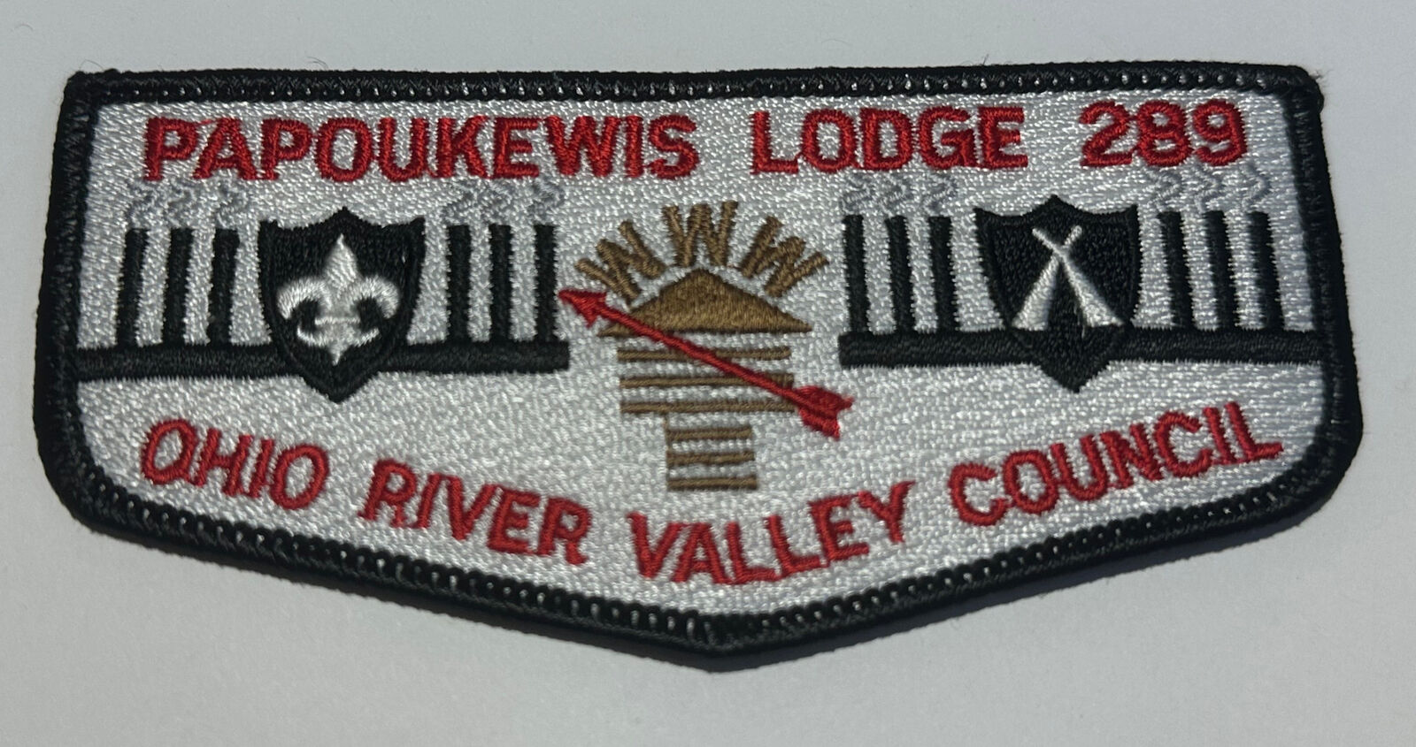 OA Lodge 289 Papoukewis Ohio   Flap  Boy Scout DC2