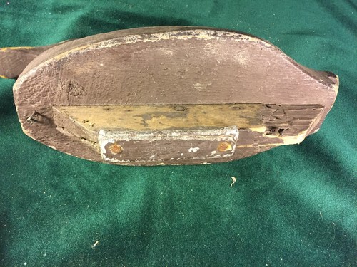 Rustic Working Solid Wood Mallard Duck Decoy ~ Saginaw Bay, Michigan~PR320 - Picture 7 of 10