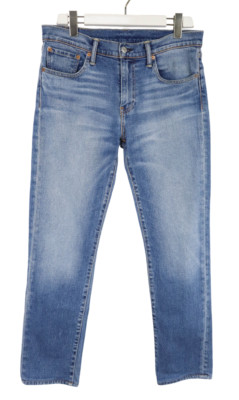 LEVI's 511 Jeans Men's W33 L29 Slim Fit Fade Effect Whiskers Zip