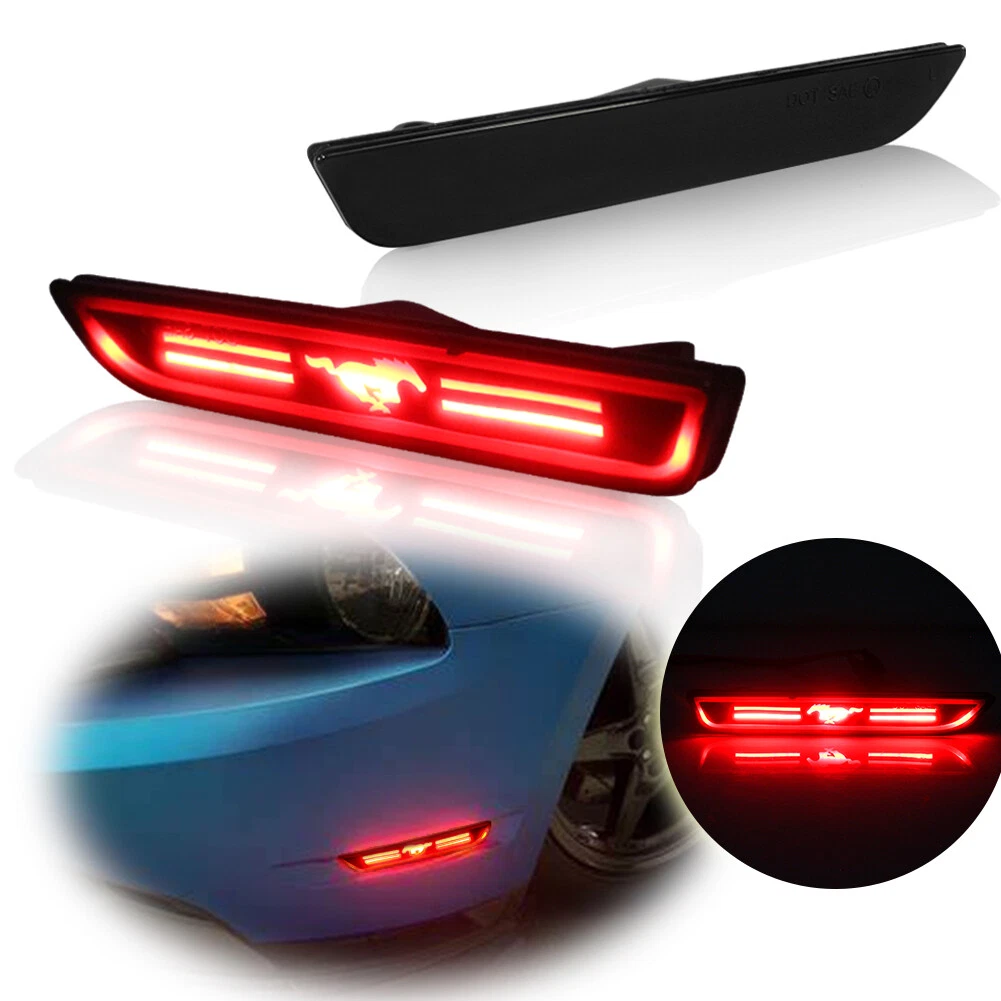 For 2010-2014 Ford Mustang Rear LED Side Marker Lights Kit
