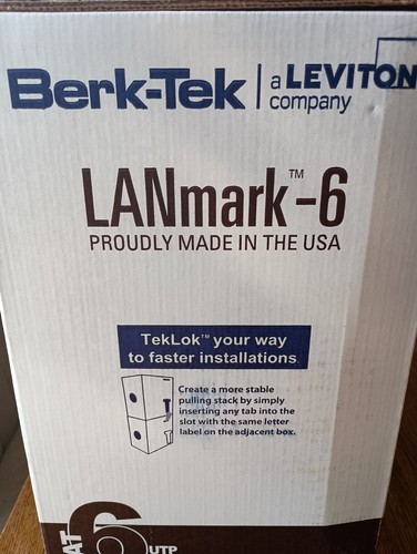 Berk-Tek LANMARK 6 UTP Cable - 10188830 - 第 2/3 張圖片