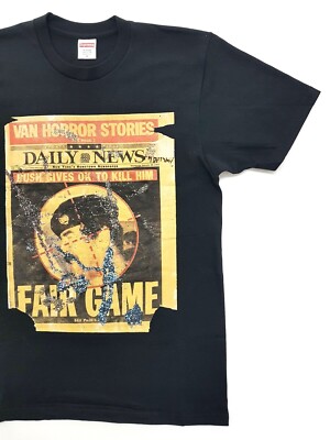 Supreme Dash Snow Sadam Hussein Tee Size M T-Shirt FW16 | eBay