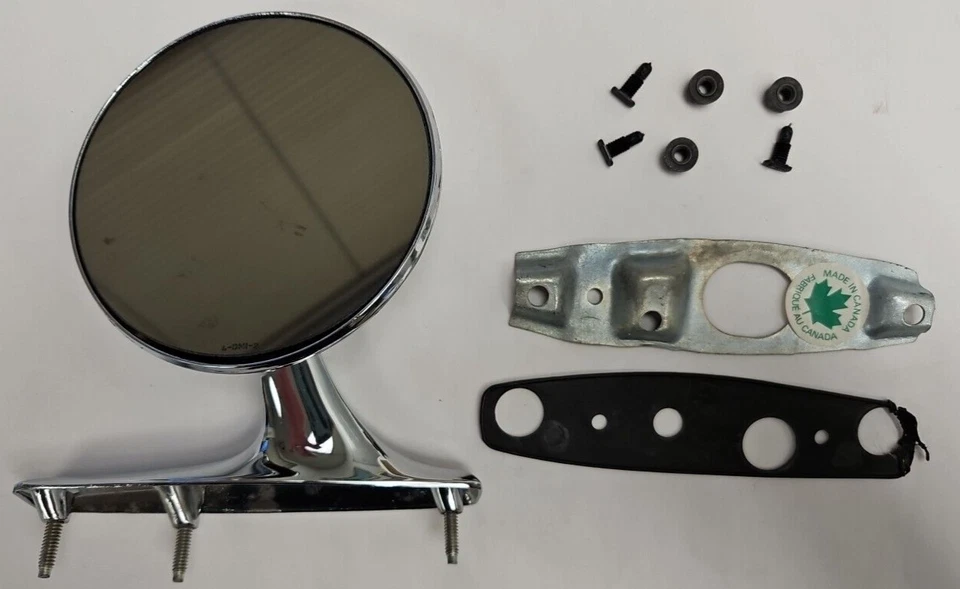 Espejo retrovisor exterior izquierdo Dodge & Plymouth 1975-78 carrocería B nuevo de Lote Antiguo 3882071. Foto 2 de 4