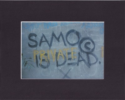 8X10'' Matted Print Art Picture Street Art Graffiti: Jean-Michael Basquiat, NYC