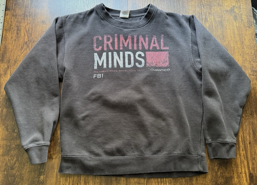 Vintage Criminal Minds Quantico Shirt Medium FBI Crewneck Sweatshirt 00s TV Show - Bild 2 von 9