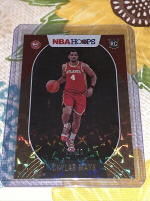 2020-21 Panini Hoops Skylar Mays Gold Explosion SSP 8/10 Atlanta Hawks